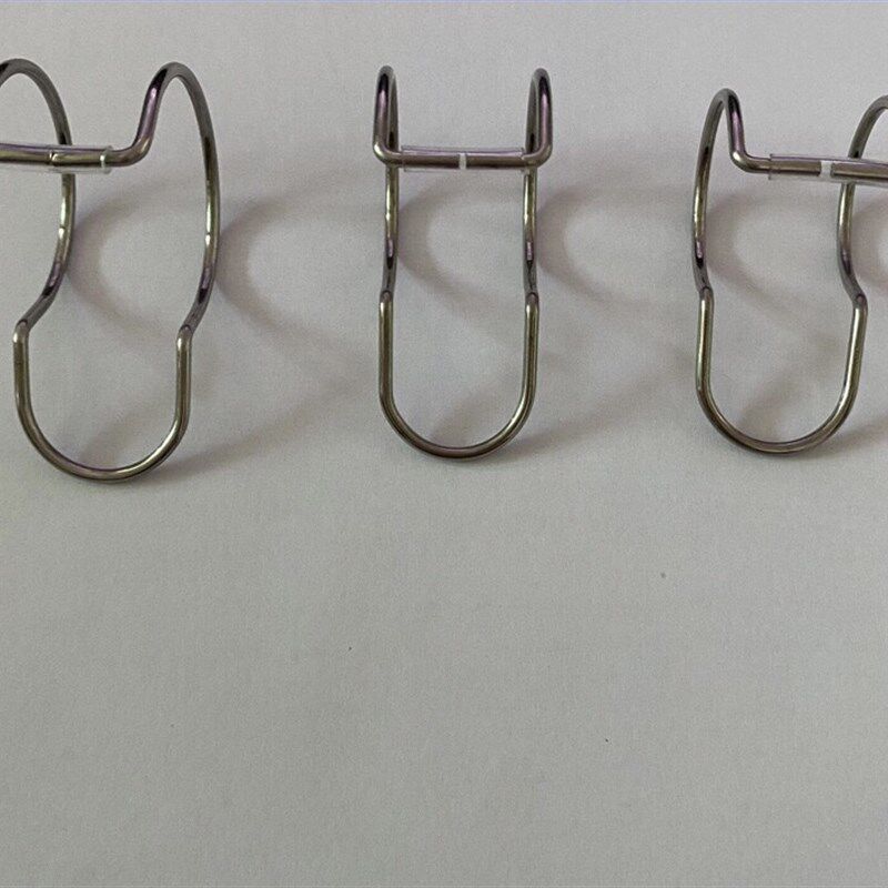 10个不锈钢防风钩卡扣式挂钩子防风卡扣室外圆管固定扣防滑防掉落