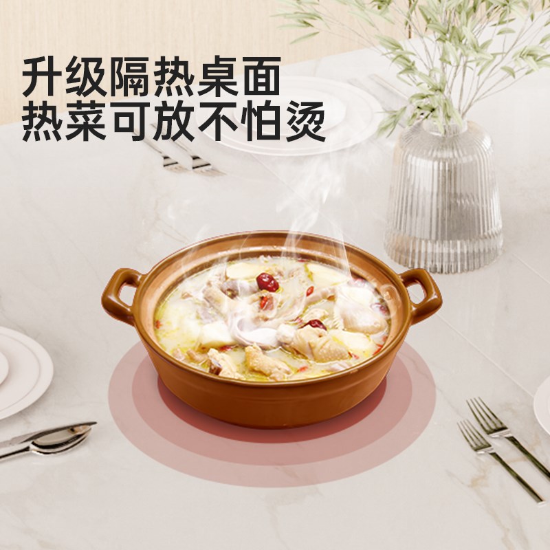 折叠薄餐桌家用小k户型2025新款现代简约可移动长方形10人吃饭桌