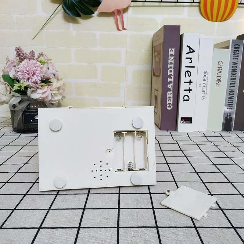 敲锣打鼓闹钟新款学生懒人敲锣大音量I闹钟创意恶搞床头卧室闹钟