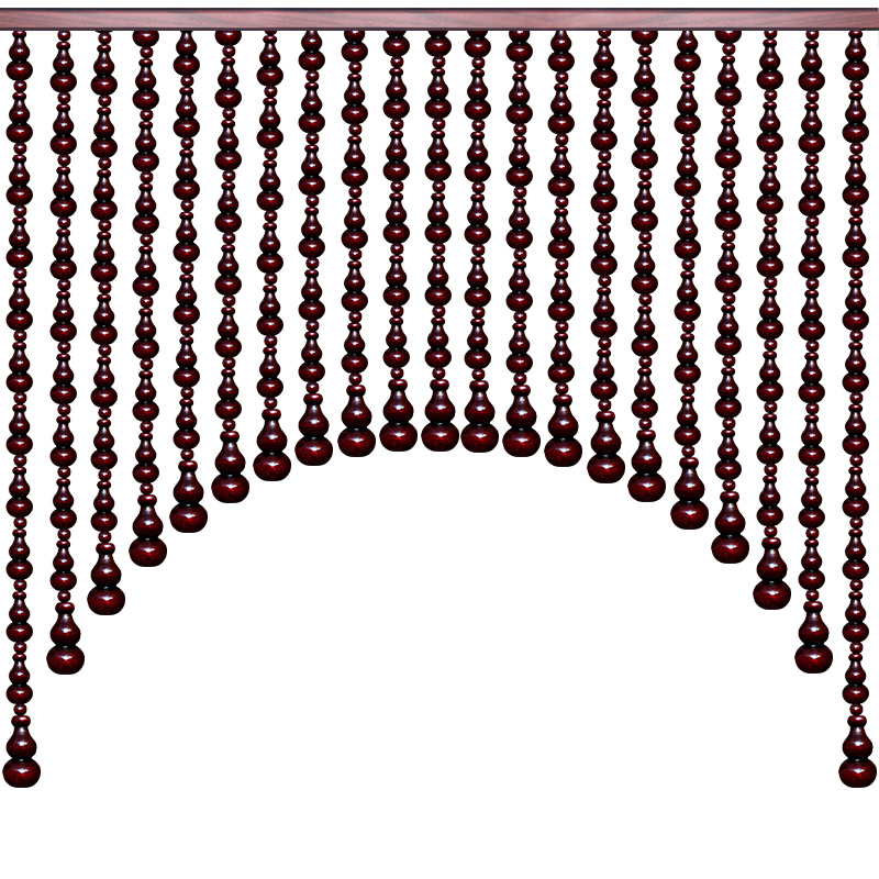 老桃木葫芦门帘卧室厕所珠帘卫生间帘G子入户门阳台玄关过道隔断