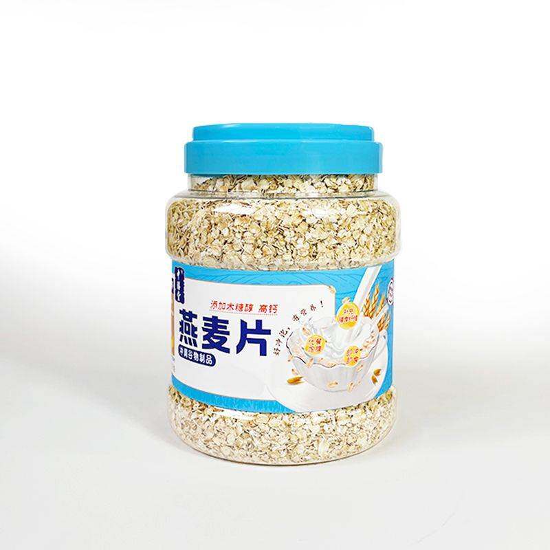 中膳堂燕麦片1000克罐装食品糖尿人代餐早餐糖尿人可食主食整罐
