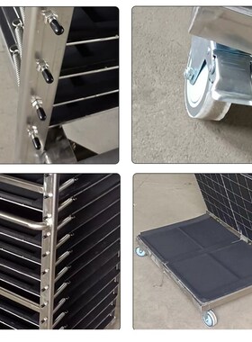 自产自销20层不锈钢千层架PCyB板周转车KEVA防静电晾干架支持定制