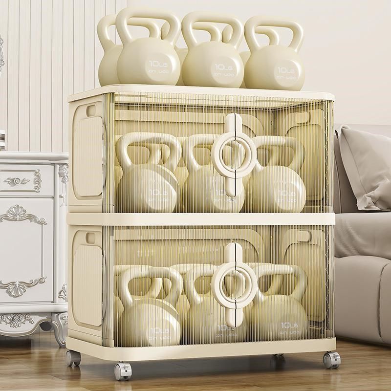 收纳柜免安装折叠儿童衣柜婴儿储物柜凸窗塑料滑动卷.帘门收纳柜,收纳整理,毛绒玩具收纳桶/箱,淘宝优惠券,粉丝福利购,淘宝优惠卷