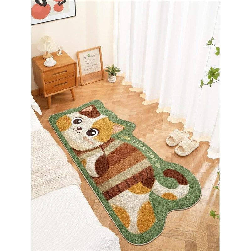 彷羊绒地毯客厅异形卡通可爱x卧室床边毯不规则衣帽间脚垫飘窗地,居家布艺,床边毯,淘宝优惠券,粉丝福利购,淘宝优惠卷