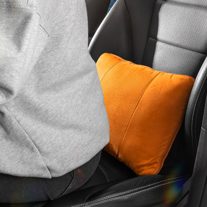汽车抱枕被子两用l枕头靠枕腰靠二合一车载后排睡觉折叠空调毯
