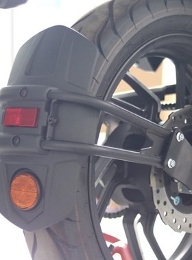 适用贝纳利TRK702/702X改装加长加宽挡泥板泥瓦挡W水皮后盾防甩泥