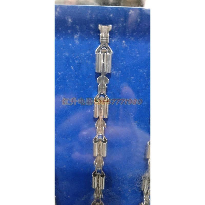 接线端子 6.3插簧带锁连带直带竖带 接插件 5000祇/1盘0.3Y5MM B