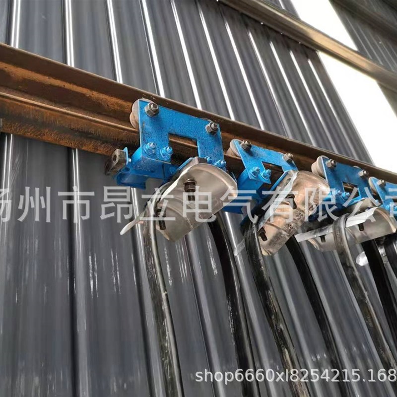 12#工字钢电缆滑车CH-II电缆传导滑车 75mm小轮子