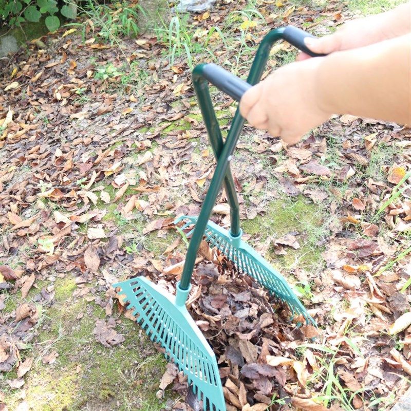 加大草耙耙子园林草耙枯叶耙园艺落叶耙园艺工具长木柄草耙树叶耙