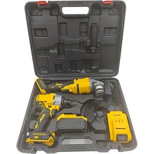 跨境热销厂家直销DW125角磨机扳手电动螺丝刀电动工具套装锂电套