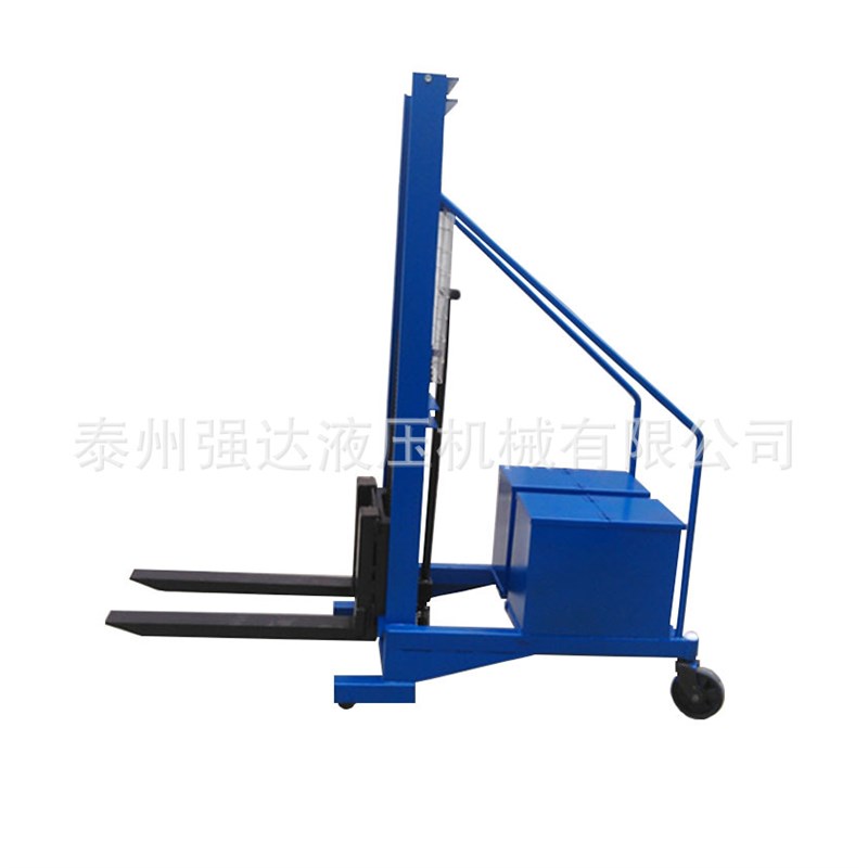 液压配重式堆高车 无腿式液压堆高车CTP0.5T-1.6M