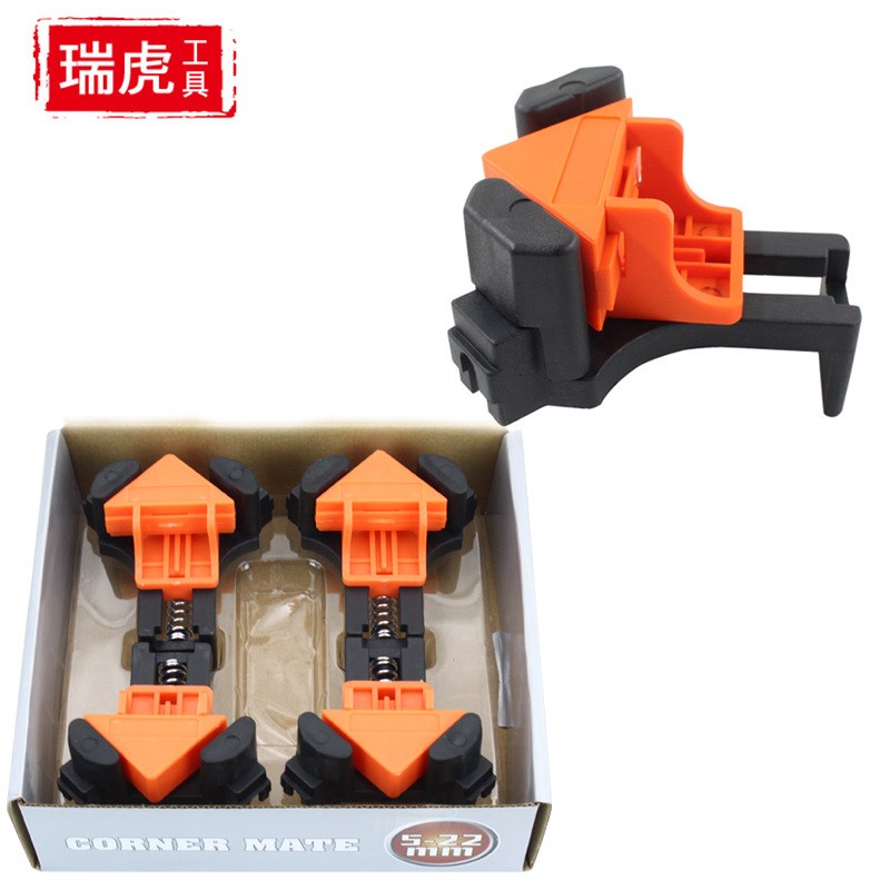木工直角固定夹90度固定器直角夹相框夹DIY弹簧夹G字夹快速夹紧器