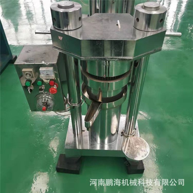 榨油作坊用芝麻香油机芝麻松子多种功能榨油设备 260型芝麻香油机