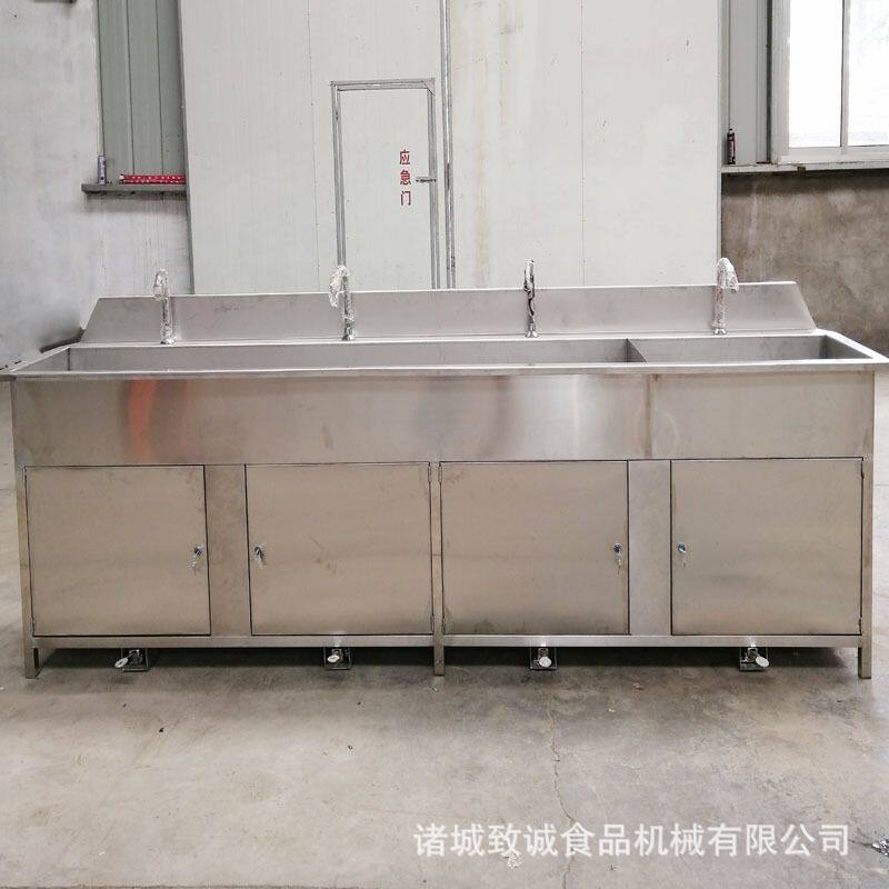 大型酒店洗手槽 橱柜式豪华洗手槽 防交叉感染洗手消毒池