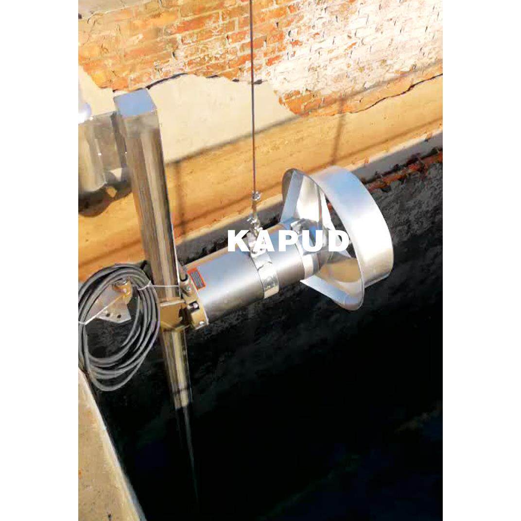 qjb潜水搅拌机安装布置图 南京凯普德 潜水搅拌器选型指导