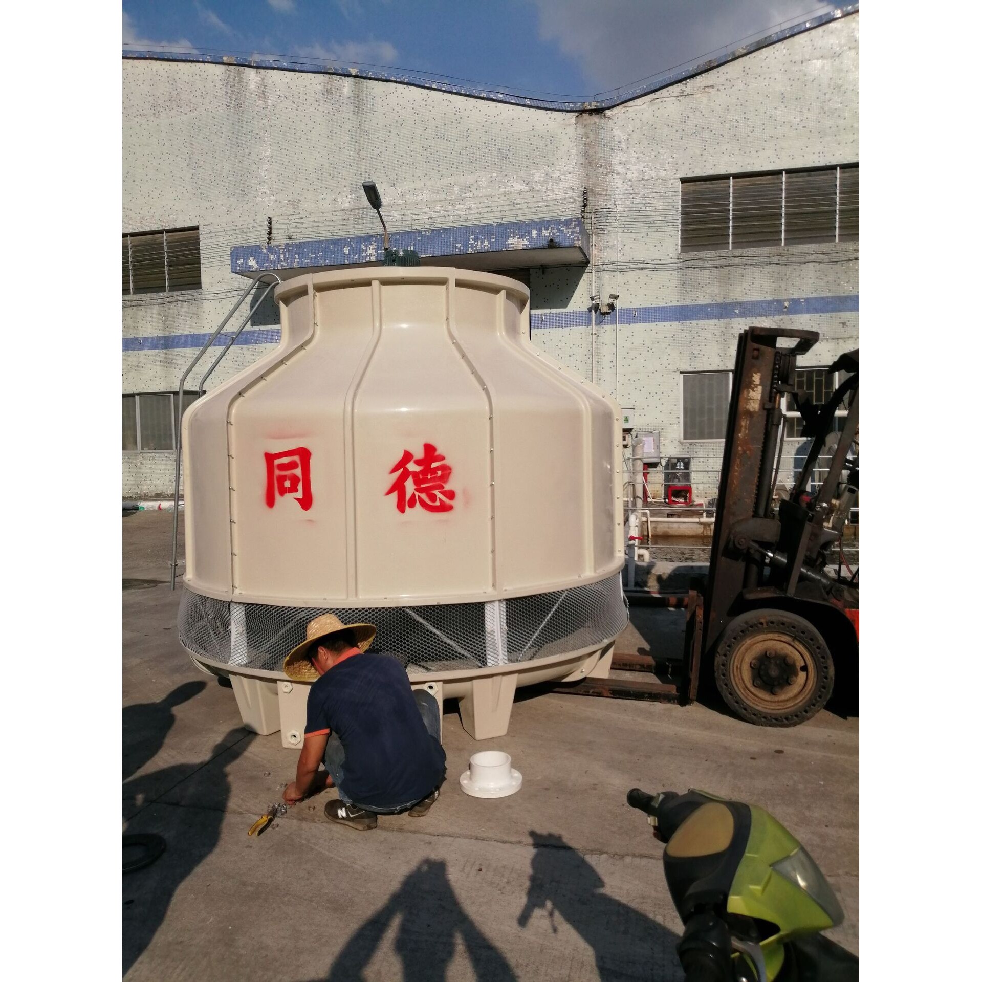 （1件起包安装佛山桂城三山大沥黄歧工业凉水塔快速散热水塔
