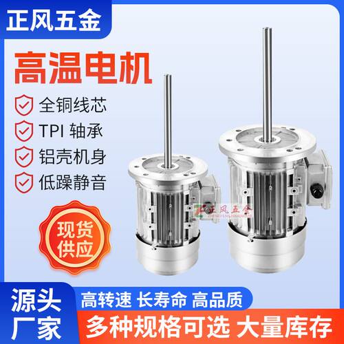 厂家定制370W高温长轴电机直流无刷电机工业机器电动排气扇电机