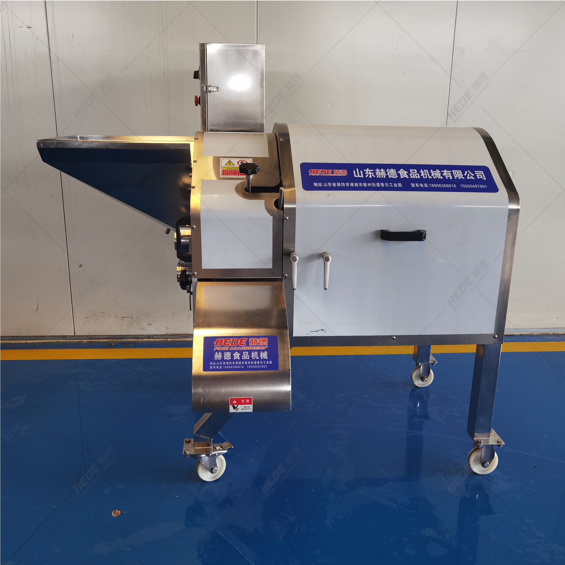 台湾原装三维切丁机全自动荔浦芋头切块机商用高产量山药切丁机