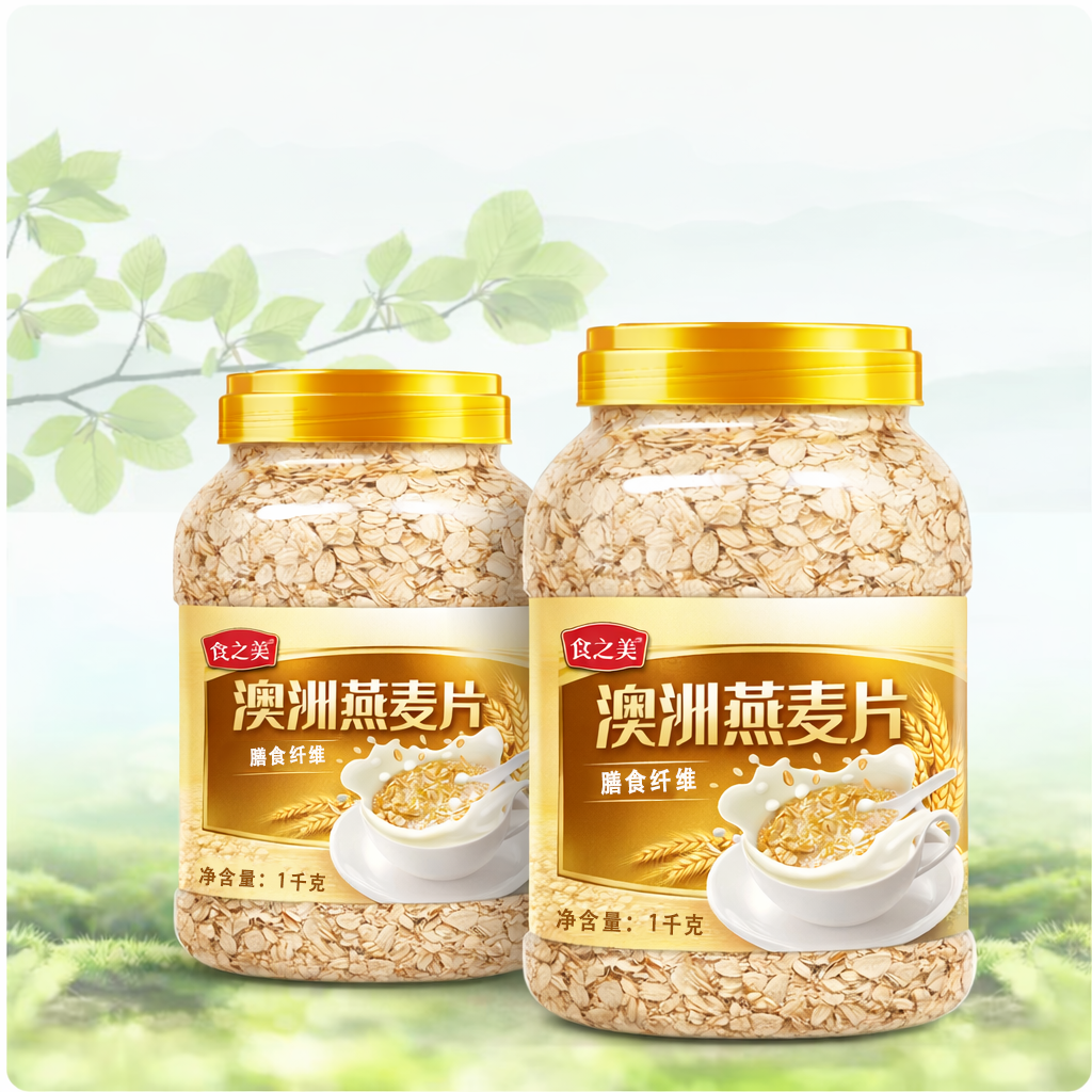 央妈推荐！澳洲燕麦片早餐即食冲饮0添加无糖低脂正品官方旗舰店
