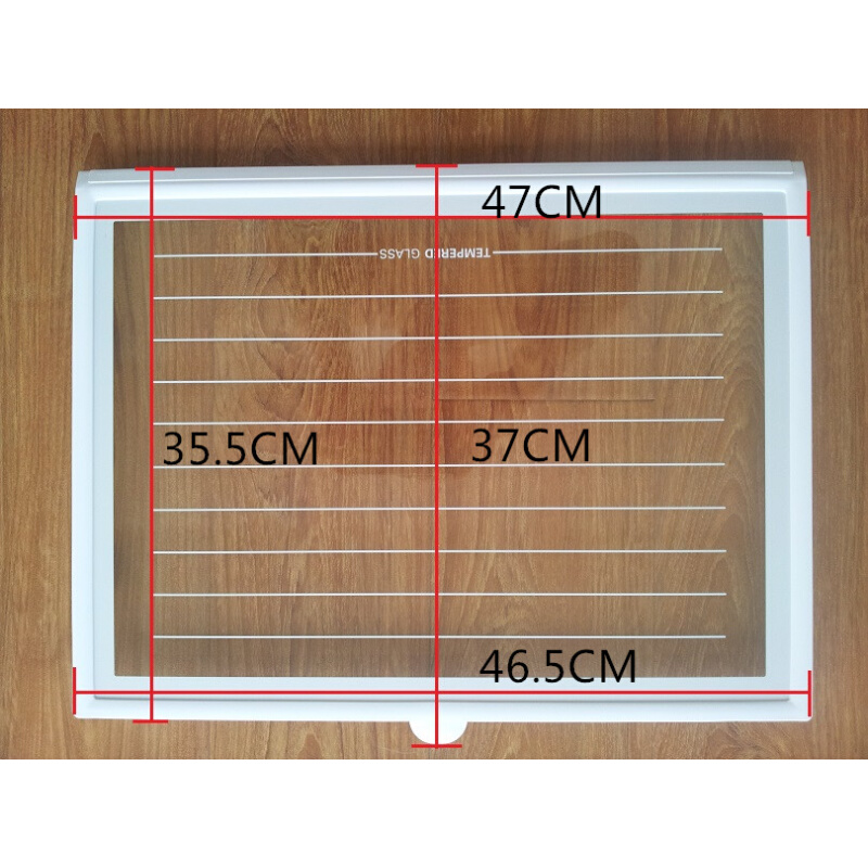 LG冰箱冷藏室隔板隔层三门对开门冰箱2078钢化玻璃搁架层板置物架