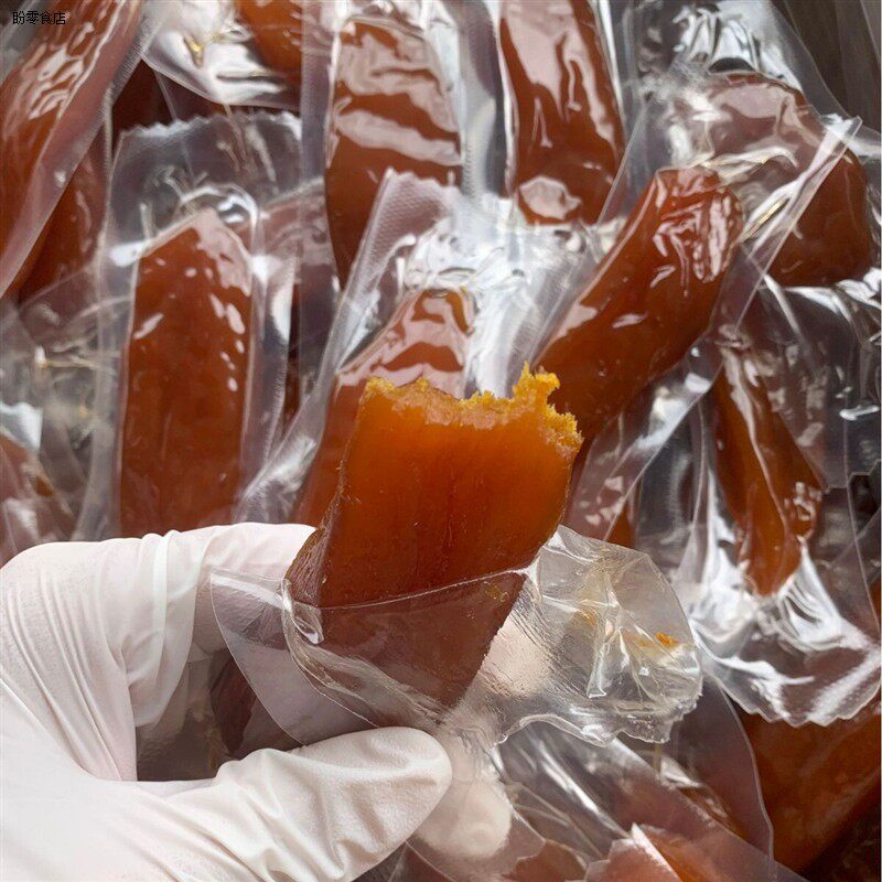 真空倒蒸带皮小香薯地瓜干整箱多规格红薯干散装按斤卖番薯干