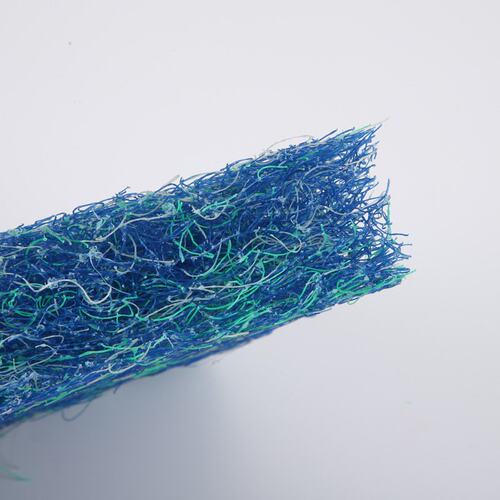 鱼池过滤棉鱼缸过滤棉蓝绿色鱼缸生态棉培菌棉过滤材料生化网毯