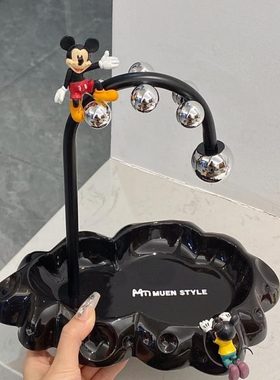 摆件收纳轻奢玄关高级入门神器 置物架钥匙收纳钥匙收纳感现代