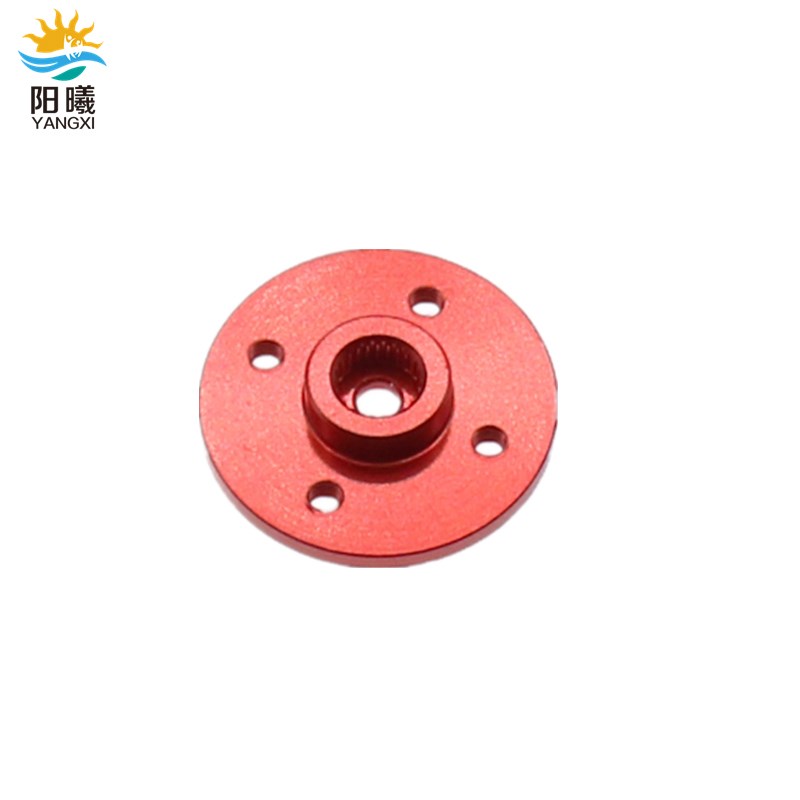 金属舵盘24/25T铝合金舵盘模型材料迷你舵机摇臂固定件机械臂圆盘