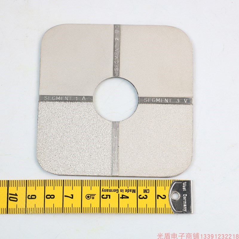 表面粗糙度仪比较样板易高E125-1/2喷砂和喷丸公制ISO8503标准