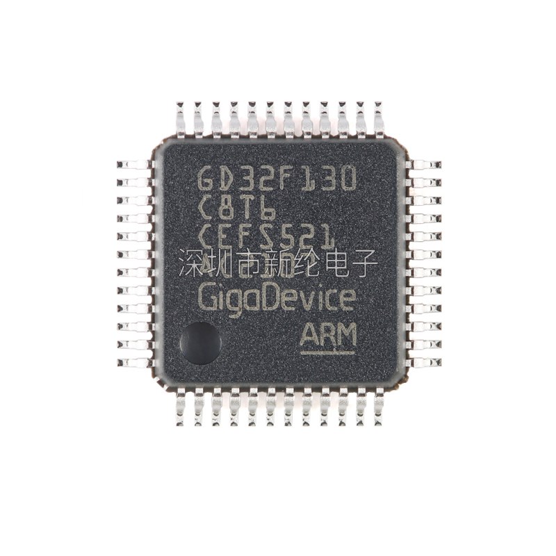 原装GD32F130C8T6 LQFP-48 ARM Cortex-M3 32位微控制器-MCU芯片