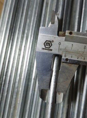 热镀锌实心圆钢 防锈铁棒镀锌钢筋 接地避雷铁条银白色钢条不生锈