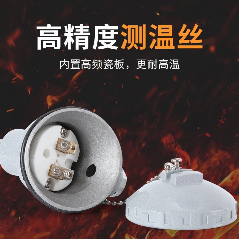 WZP-130/230铠装温度传感器PT100不锈钢防水热电阻耐高温测温探头