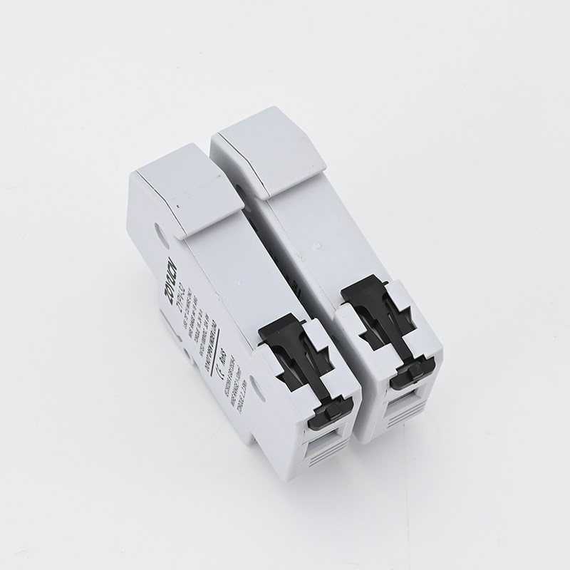 光伏PV汇流箱熔断器座10A保险丝 DC1000V直流熔芯10*38mm底座外壳