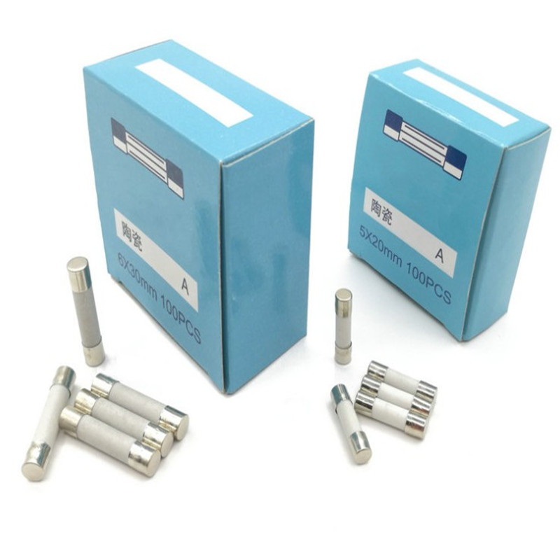 陶瓷保险丝管5*20mm 250V熔断器6*30 1A/2/3/5/6.3A/8A/10/20/30A