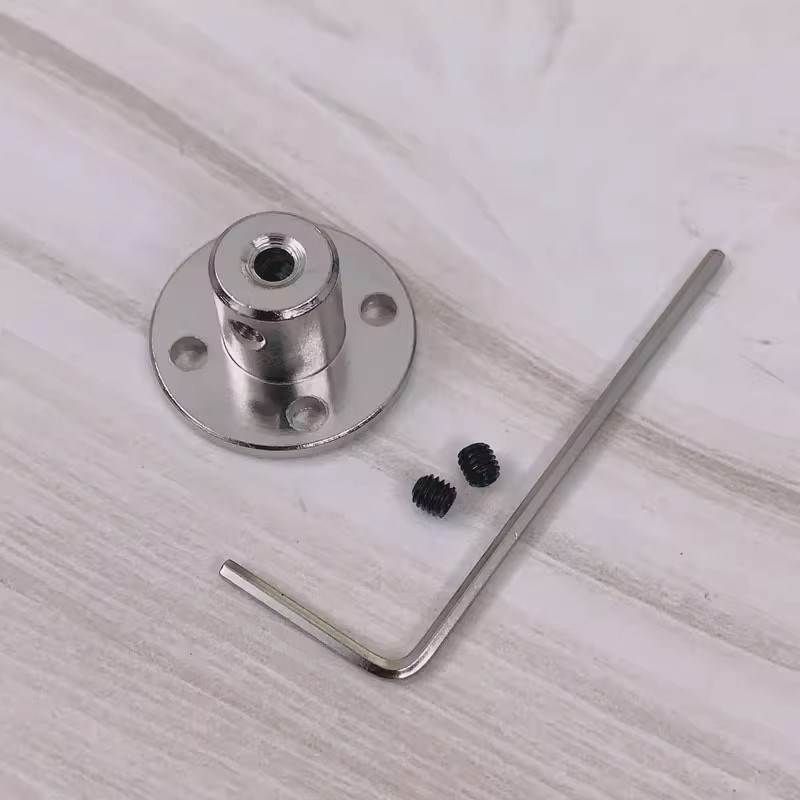 N20直流减速电机联轴器加长轴六角联轴器马达配件