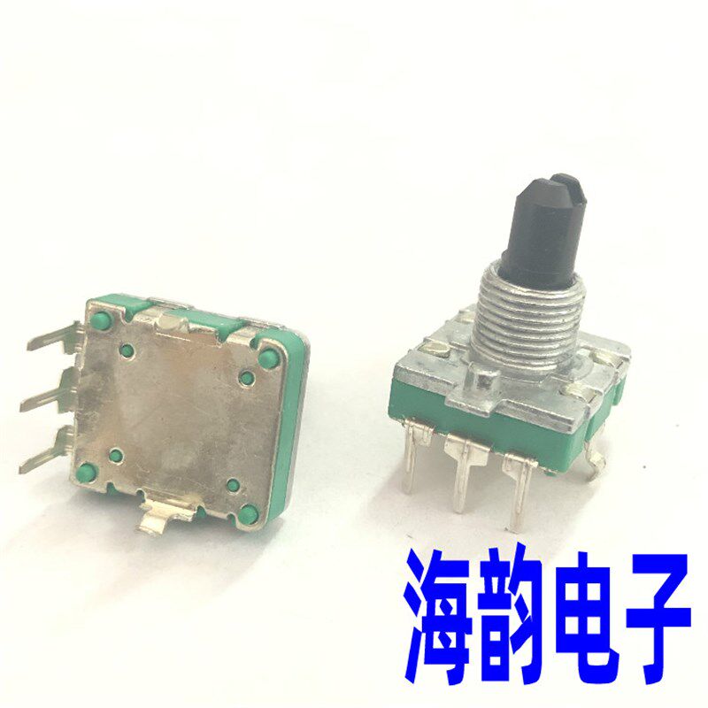 EC16型360度旋转无定位24脉冲 功放机音量可调节数字编码电位器