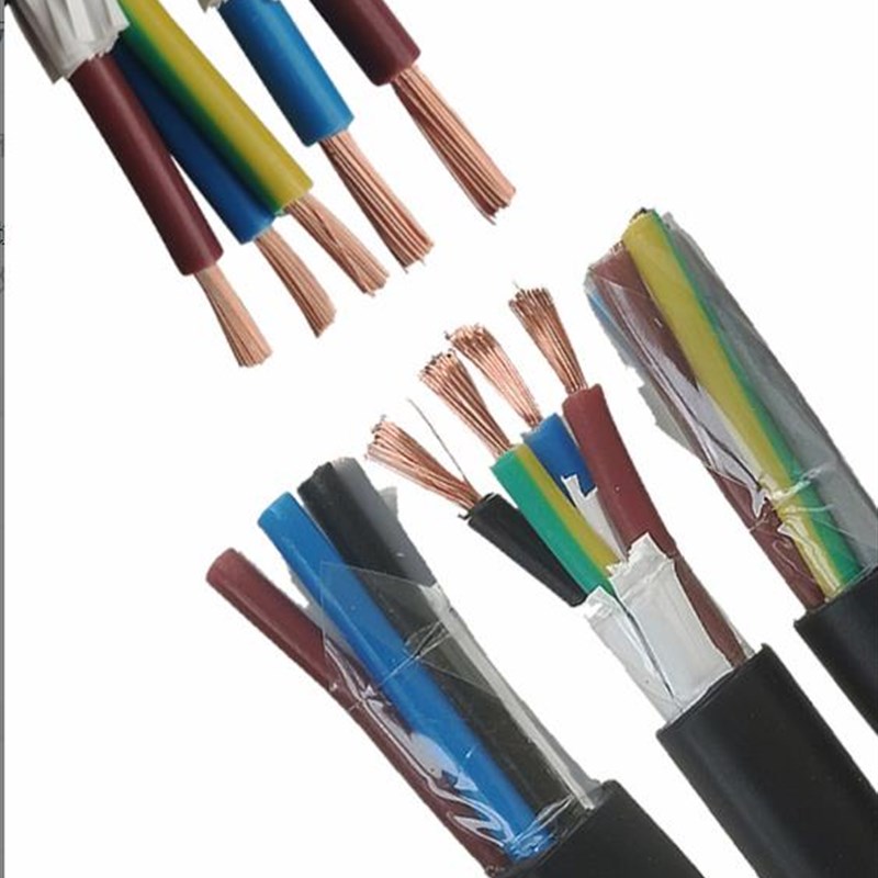 起帆电缆 RVV   5/6/7/8u/*1.5/2.5/4/6 平方铜芯起帆软护套控制