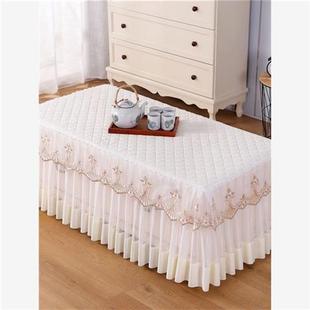 电视柜罩加厚防滑 茶几桌布蕾丝套防尘长方形布艺餐桌家用客厅欧式