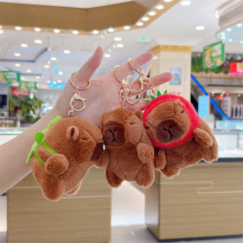 网红爆款卡皮巴拉公仔可爱水豚挂件毛绒玩具娃娃玩偶抓机娃娃,玩具/童车/益智/积木/模型,毛绒/玩偶/公仔/布艺类玩具,淘宝优惠券,粉丝福利购,淘宝优惠卷