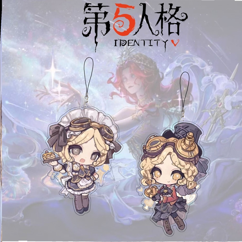 第五人格同人周边手机链小女孩机械师游戏周边学生书包挂件装饰