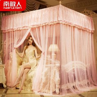 防尘高级传统 新款 幔1米5床帘顶卧室家用纱公主风床2024蚊帐老式