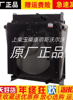 上柴发电机组260KW 308KW千瓦G128BZLD-1 G128ZLD-11水箱 散热器