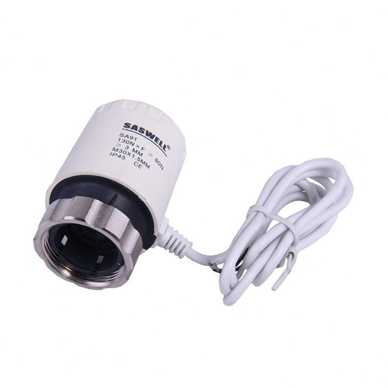 控制电动执行器e电森威尔w暖l分水器1A9水sas驱动器暖S电热温度