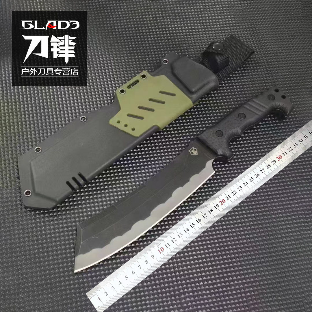 熊头户外小直刀开路砍柴刀