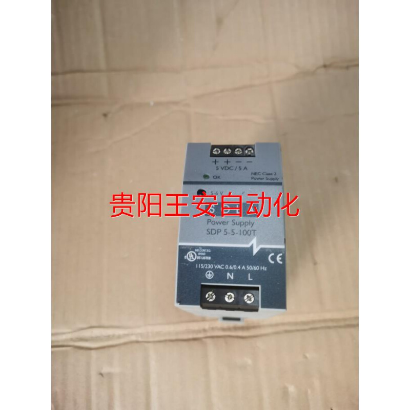 SDP 5-5-100TSOLA 电源开关 SDP 5-5-100T  5VDC 有量 五金/工具 PLC 原图主图