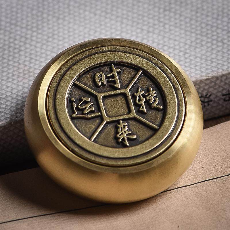 时来运转摆件招财摆件时来运转解压随身携带六面转手把件十二生肖