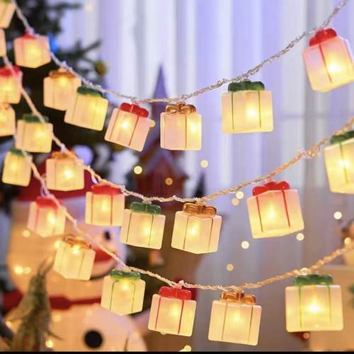 新款圣诞节装饰氛围布景灯饰灯串