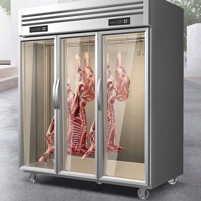 挂肉柜商用牛羊肉保鲜冰柜吊肉柜冷鲜肉排酸柜立式冷藏冷冻展示柜