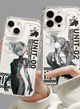 适用一加13手机壳oneplus新世纪福音eva透明1+12保护套oppo明日香11硅胶10pro软壳8t动漫ace3pro二次元2v竞速