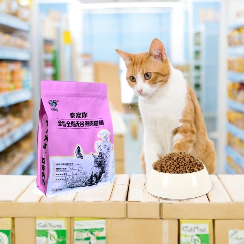 高蛋白烘焙猫粮泰宠你护肠胃益肾